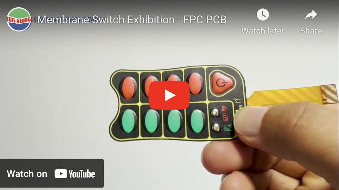 FPC PCB membrane switch