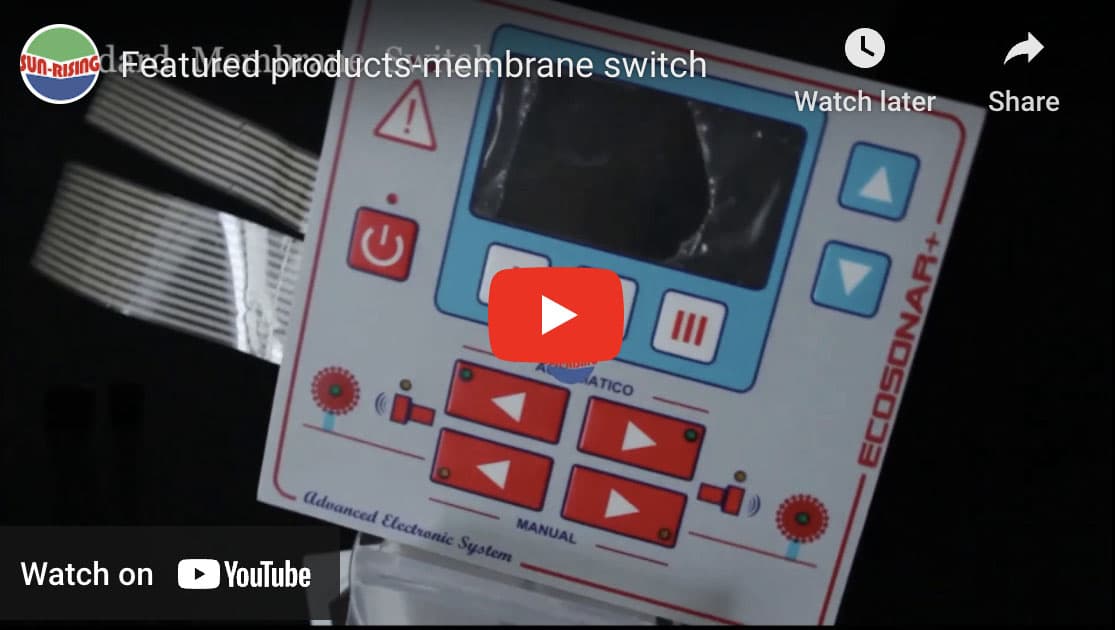 Featured products-membrane switch