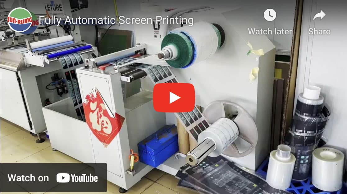 Fully Automatic Screen Printing